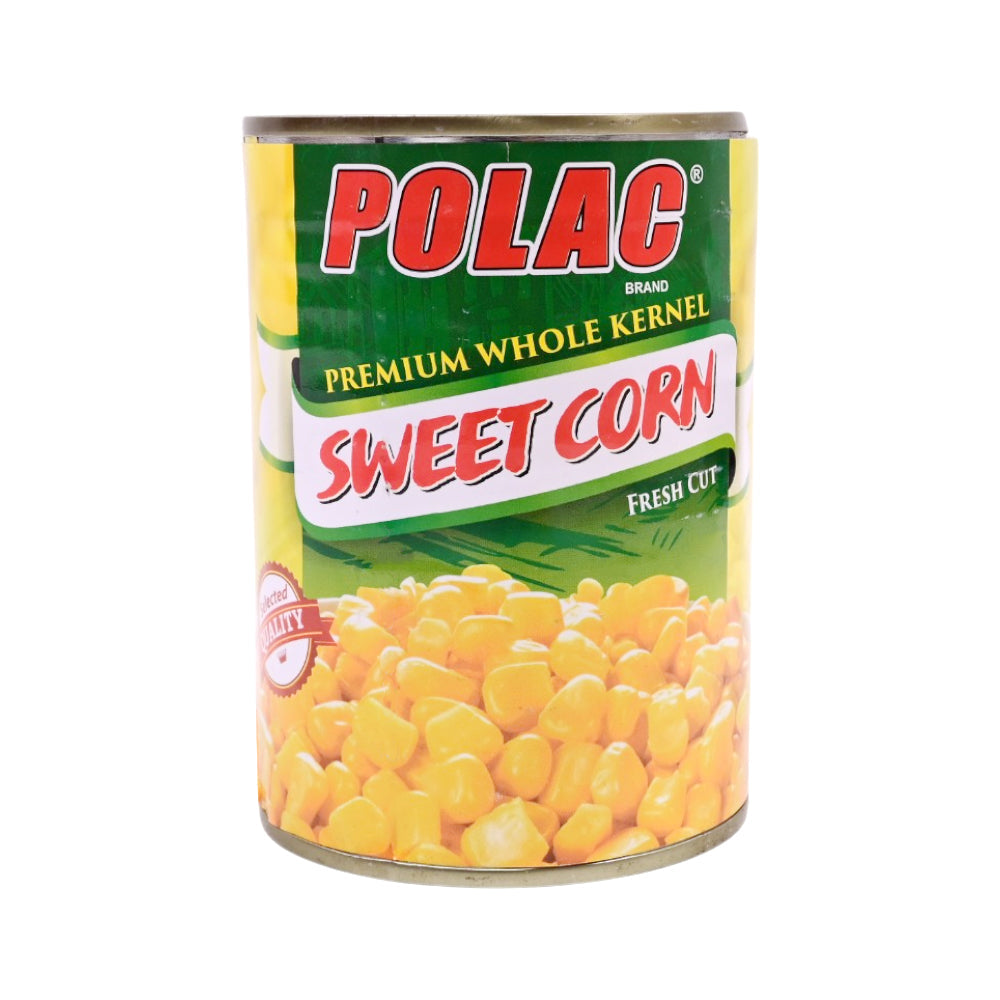 POLAC PREMIUM WHOLE KERNEL SWEET CORN FRESH CUT 360 GM Default Title - MamasJan Grocery Food