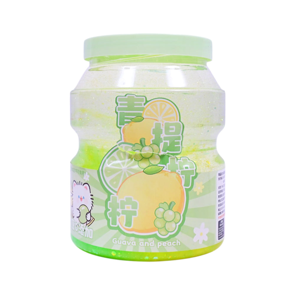 FCJ-251 CRYSTAL MUD GLITTER SLIME GUAVA & PEACH IR Default Title - MamasJan Toys