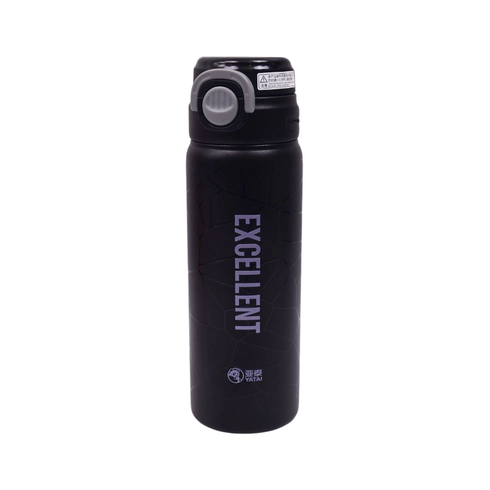 BOTTLE STEEL 600 ML IR Y7009-6/HY18 Default Title - MamasJan Crockery