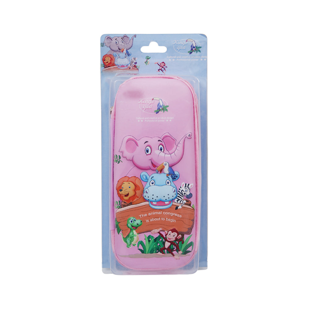 8741 PENCIL CASE ANIMAL Default Title - MamasJan Toys