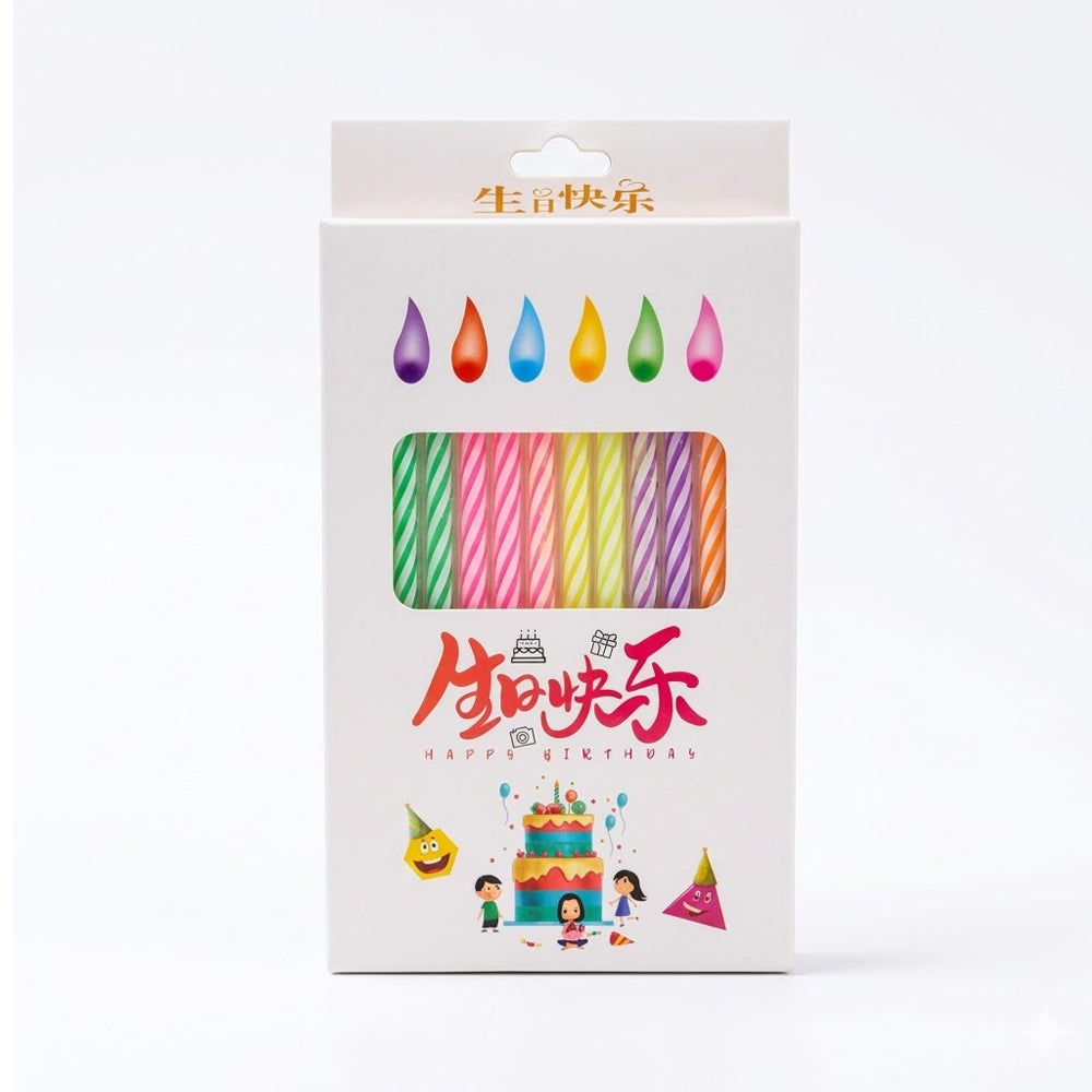 CLASSY BIRTHDAY CANDLE SET VELITAS PARA CUMPLEANOS PACK Default Title - MamasJan Grocery Nonfood