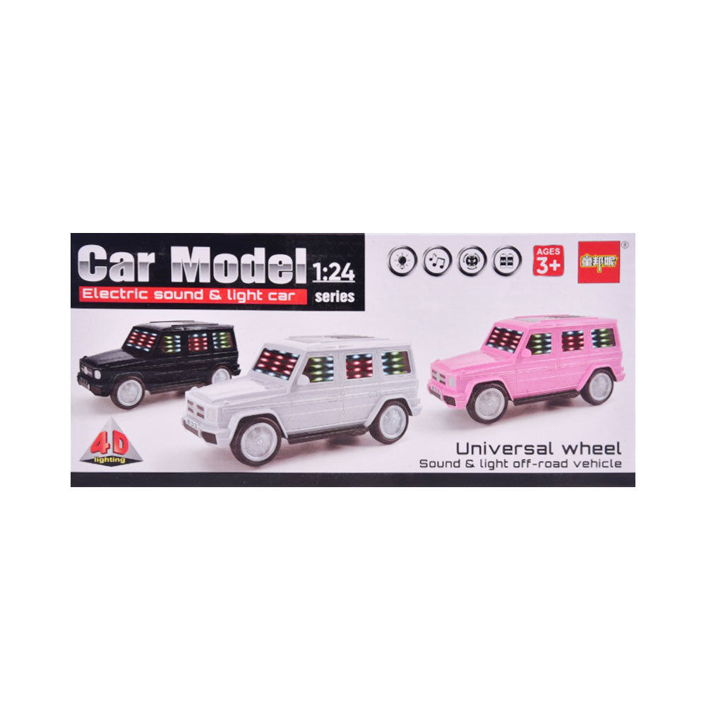 833-47 MUSICAL 3D LIGHT MODEL CAR Default Title - MamasJan Toys