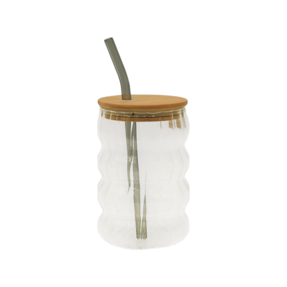 MUG WITH STRAW ECHOU EPB67C/L1BB Default Title - MamasJan Crockery