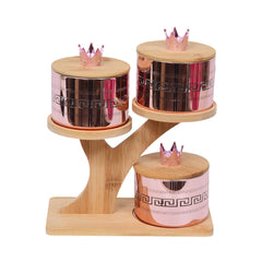 JAR SET 4PC ECHOU SZ001-P Default Title - MamasJan Crockery