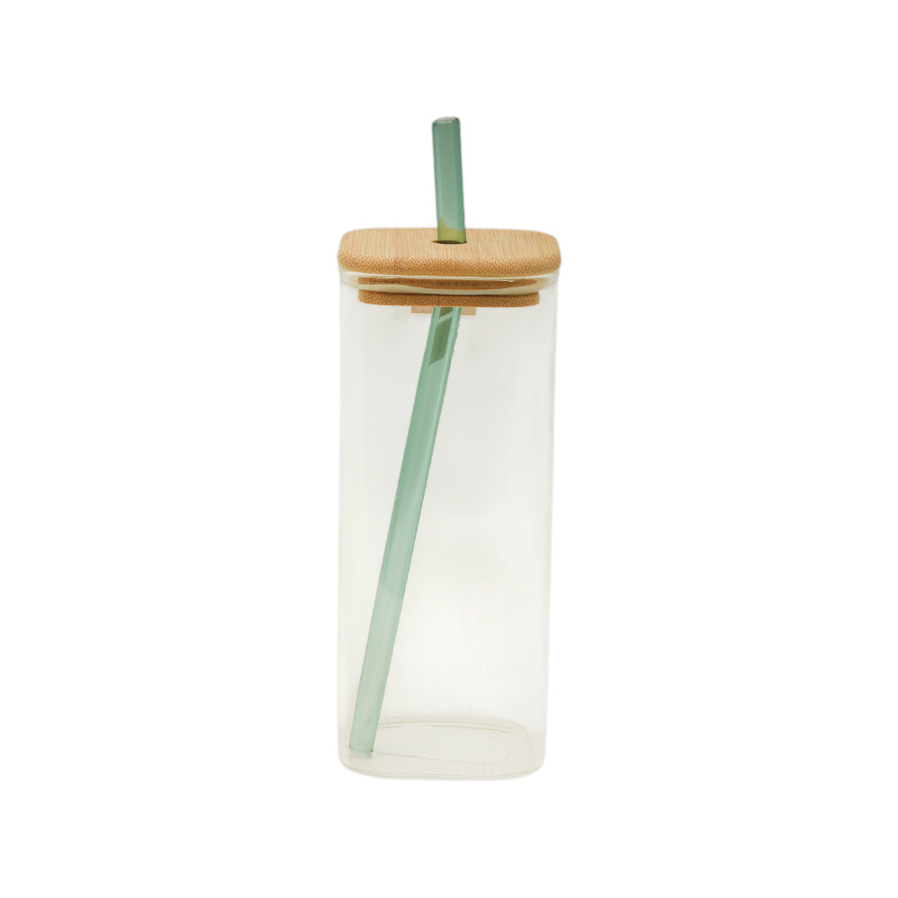 MUG WITH STRAW ECHOU APB410-L1 Default Title - MamasJan Crockery