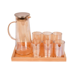 WATER SET 8PC ECHOU GPH27-25-2/L8HA Default Title - MamasJan Crockery