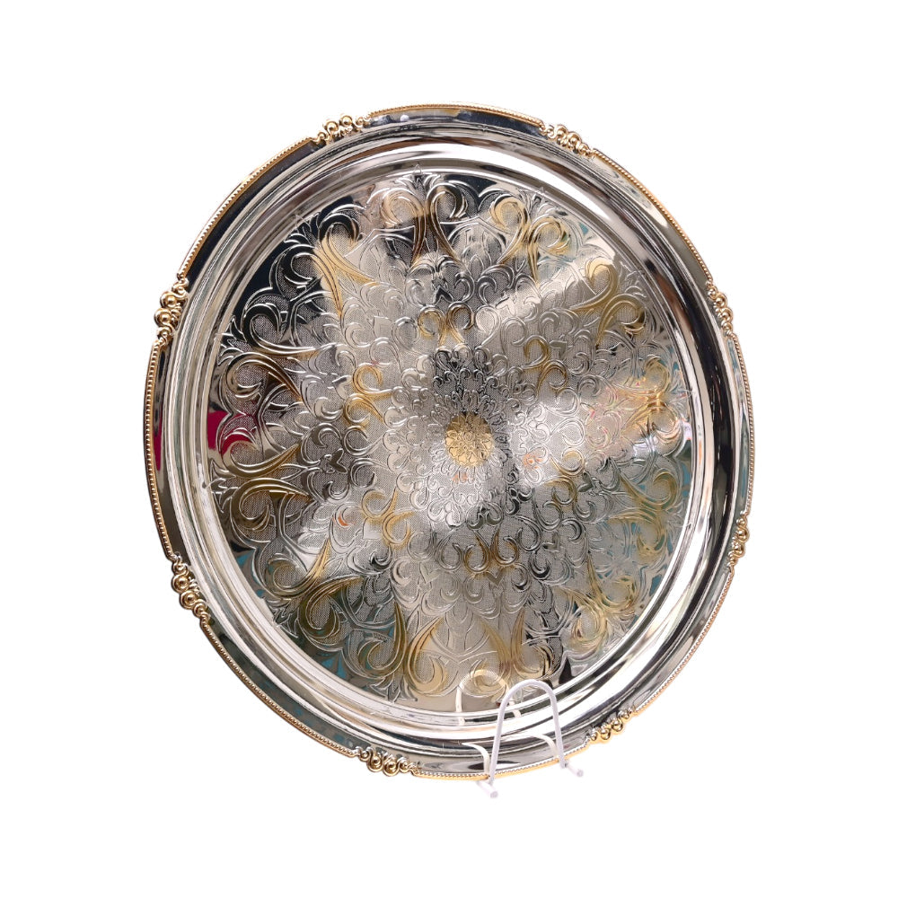 TRAY STEEL JIAMEI IR T2061-XXL/SG Default Title - MamasJan Crockery