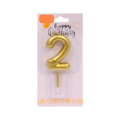 HBD NUMBER CANDLE GOLDEN N.B Default Title - MamasJan Toys