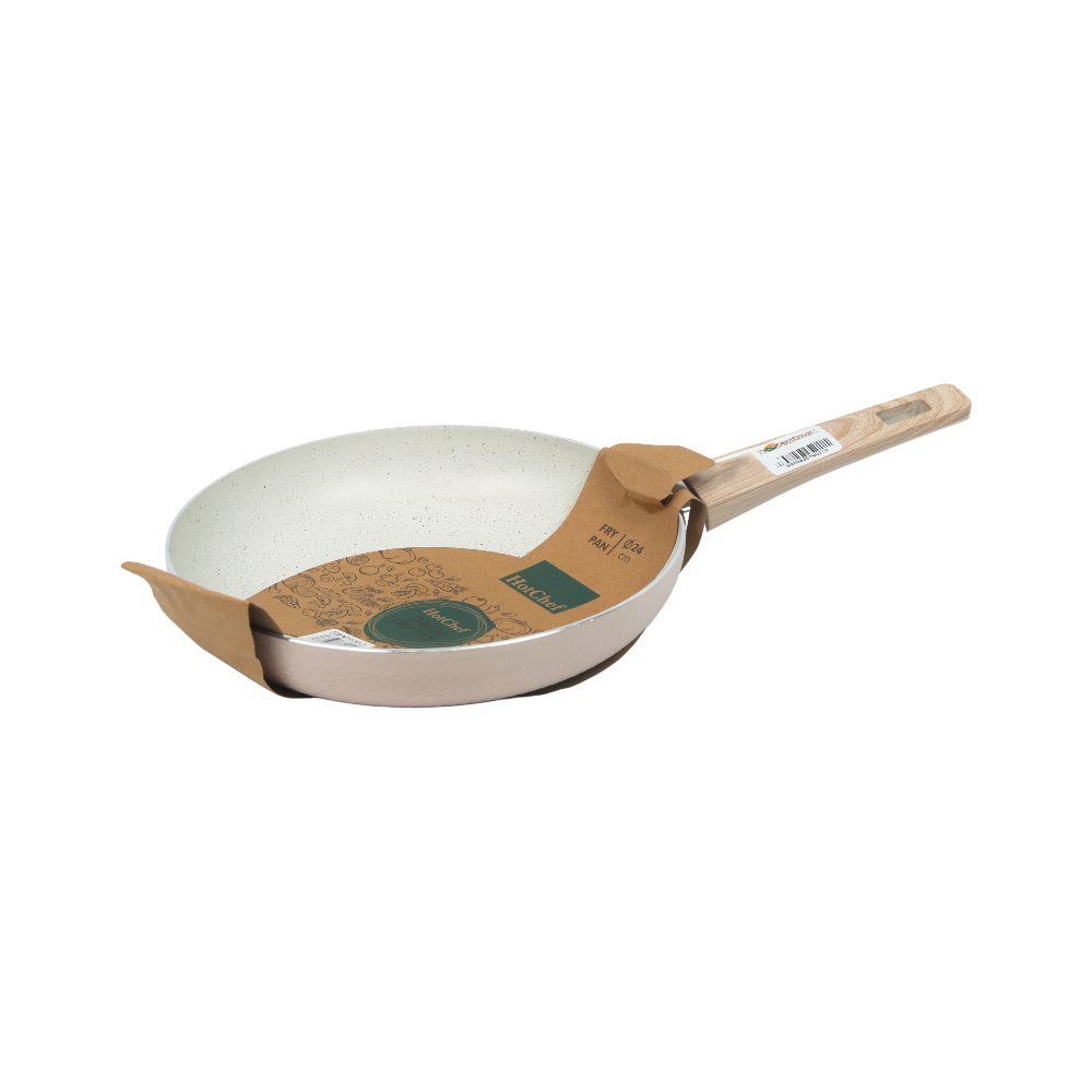 FRY PAN HOT CHEF NON STICK INDUCTION 24 CM IR 35760-21 Default Title - MamasJan Crockery