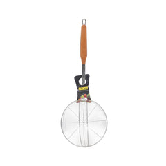 FRY STRAINER STEEL WOOD HANDLE 18CM Default Title - MamasJan Crockery