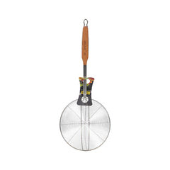 FRY STRAINER STEEL WOOD HANDLE 20CM Default Title - MamasJan Crockery