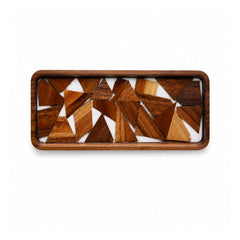 TRAY WOODEN IR YH6-32S Default Title - MamasJan Crockery