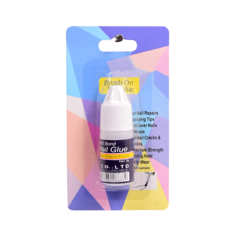 BRUSH-ON NAIL GLUE AM-303 3G Default Title - MamasJan Makeup