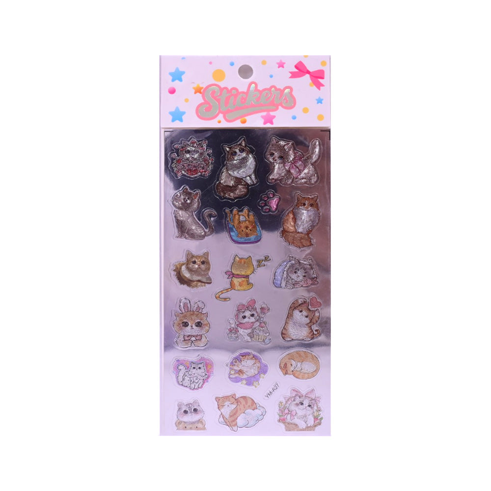 BLLL-716 MATALLIC 3D STICKERS Default Title - MamasJan Toys