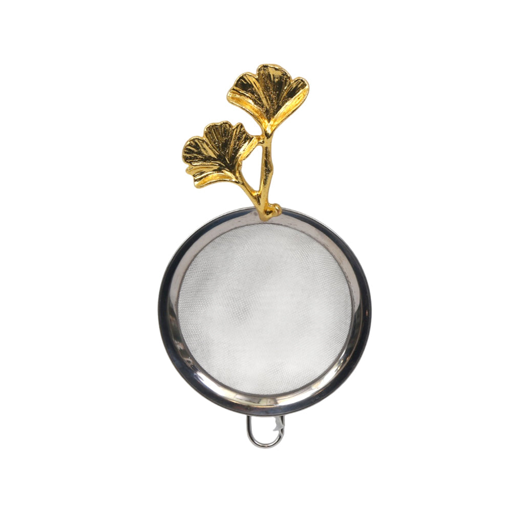 TEA STRAINER 9 CM LURWIN SILVER LY35297 ZIK Default Title - MamasJan Crockery