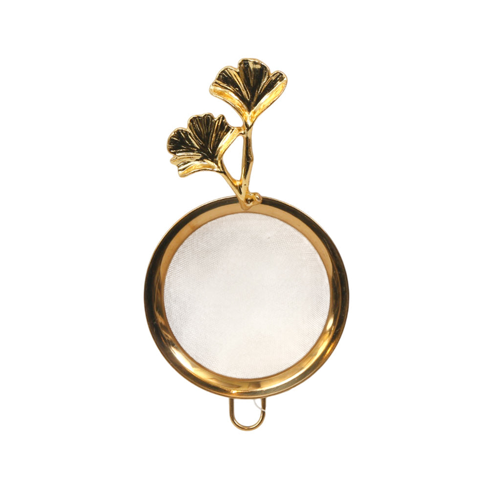 TEA STRAINER 9 CM LURWIN GOLDEN LY35300 ZIK Default Title - MamasJan Crockery