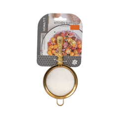 TEA STRAINER 8 CM LURWIN GOLDEN LY35305 ZIK Default Title - MamasJan Crockery