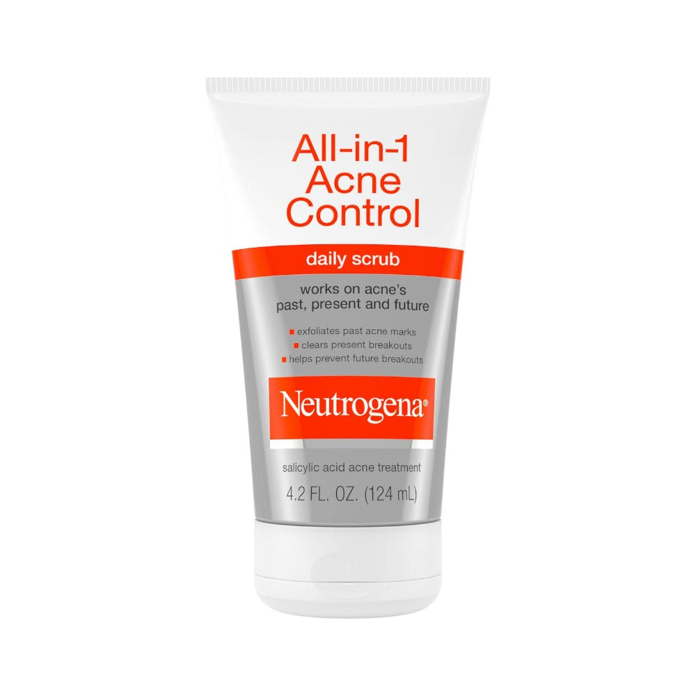 NEUTROGENA ALL IN ONE ACNE CONTROL DAILY SCRUB 124ML Default Title - MamasJan skincare