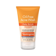 NEUTROGENA OIL FREE ACNE WASH DAILY SCRUB 124ML Default Title - MamasJan skincare