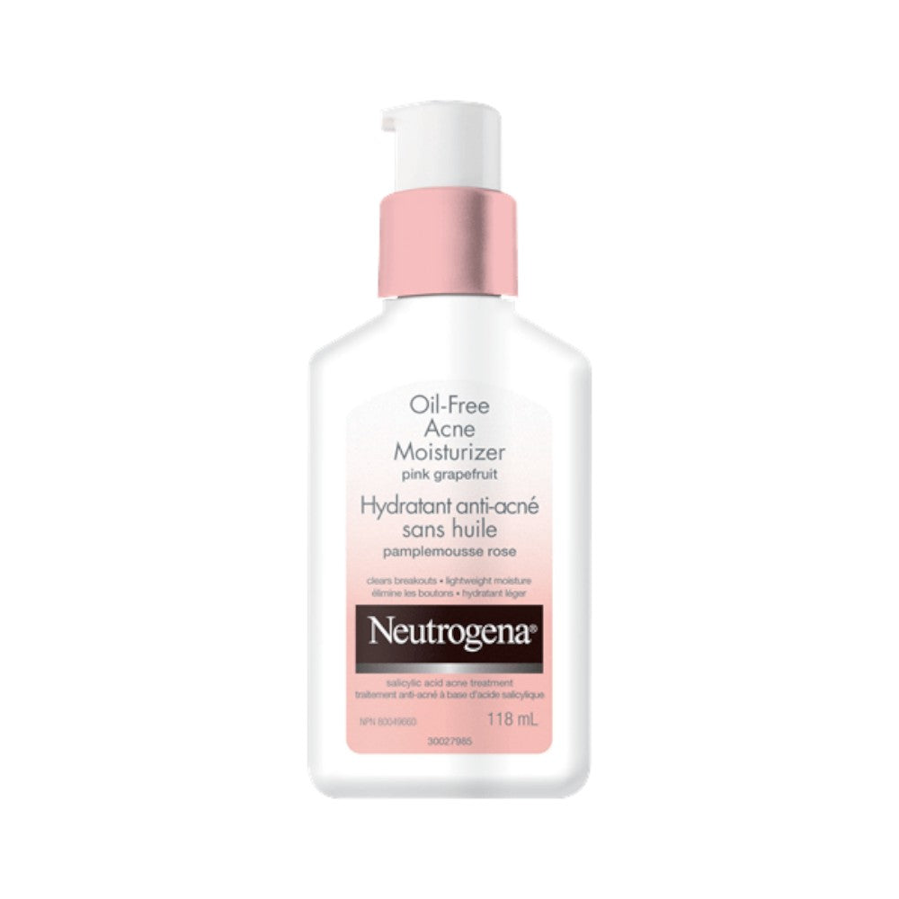 NEUTROGENA OIL FREE ACNE MOSTURIZER PINK GRAPEFRUIT 118ML Default Title - MamasJan skincare