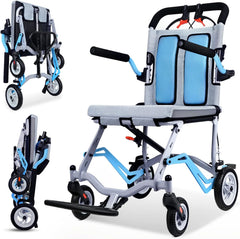 Foldable Lightweight Wheelchair Lc 1411 - The Healthcare Shop Pakistan