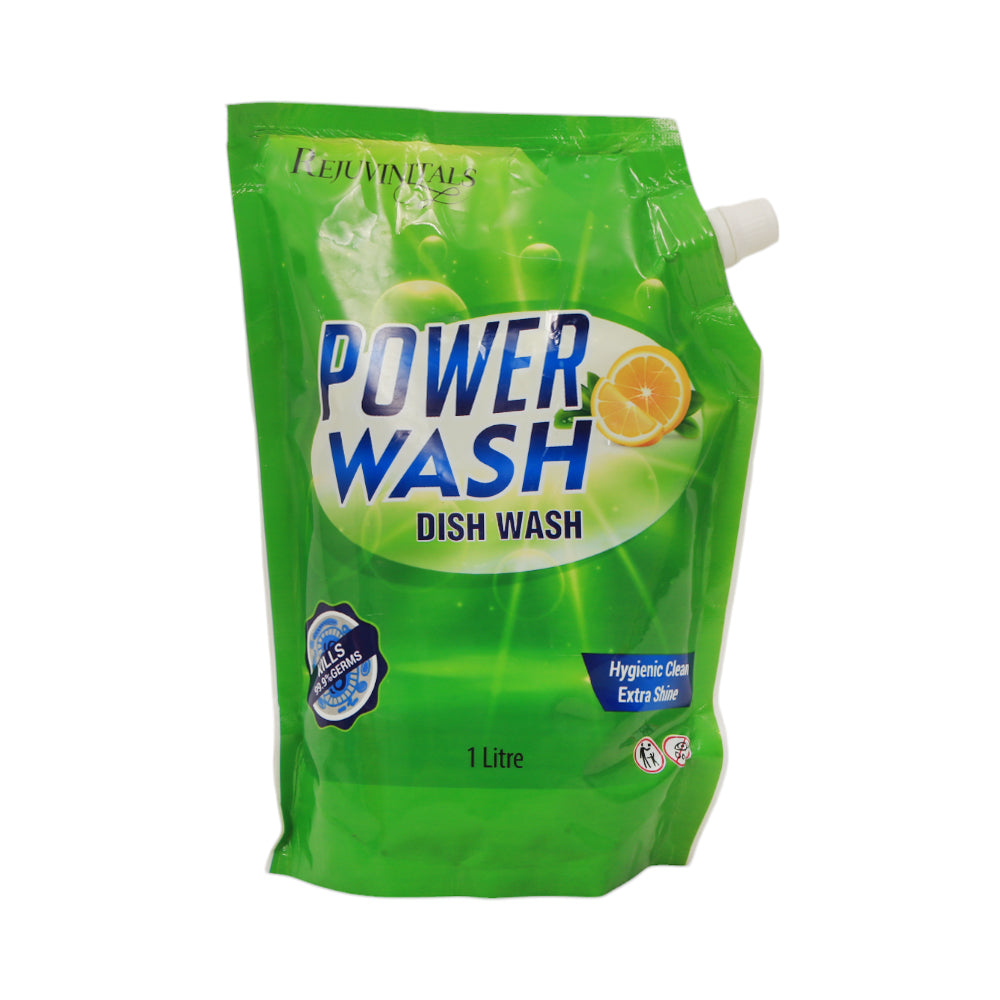 REJUVINITALS LIQUID DISH WASH POUCH 1 LTR Default Title - MamasJan Grocery Nonfood