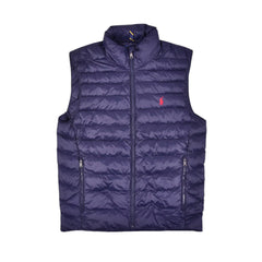 RL MEN S/L PUFFER JACKET 941003 NAVY L (IRW) S - MamasJan mens wear