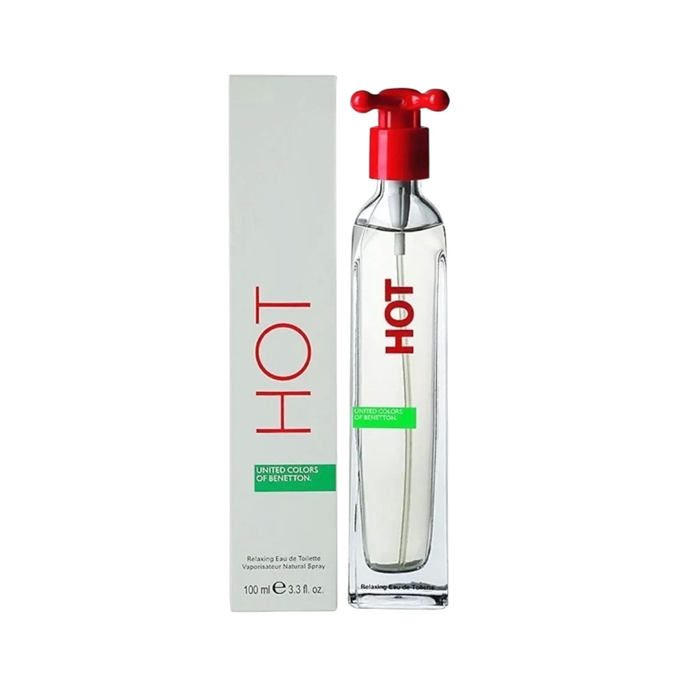 BENNETTON COLOR HOT LADY EDT 100 ML Default Title - MamasJan Perfume
