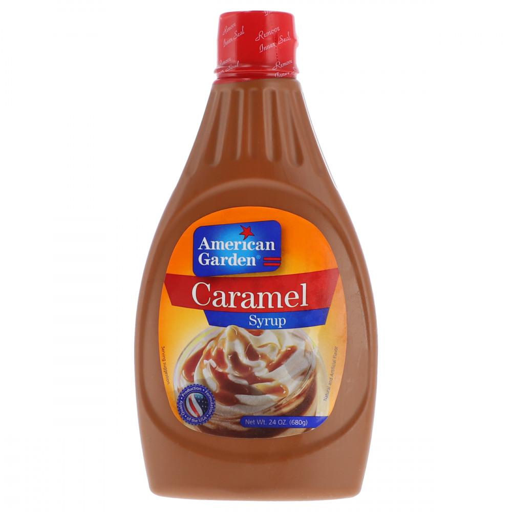 AMERICAN GARDEN SYRUP CARAMEL 680 GM Default Title - MamasJan Grocery