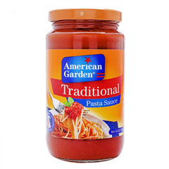 AMERICAN GARDEN PASTA SAUCE TRADITIONAL 397 GM Default Title - MamasJan Grocery