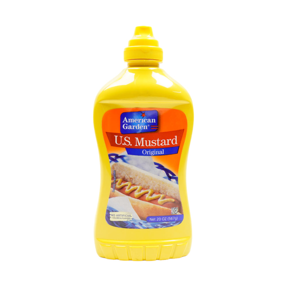 AMERICAN GARDEN MUSTARD US ORIGINAL 567 GM Default Title - MamasJan Grocery
