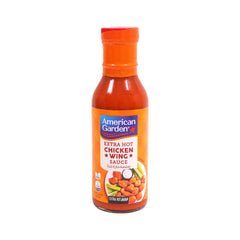 AMERICAN GARDEN SAUCE EXTRA HOT CHIKEN WING 355 ML Default Title - MamasJan GroceryFoods