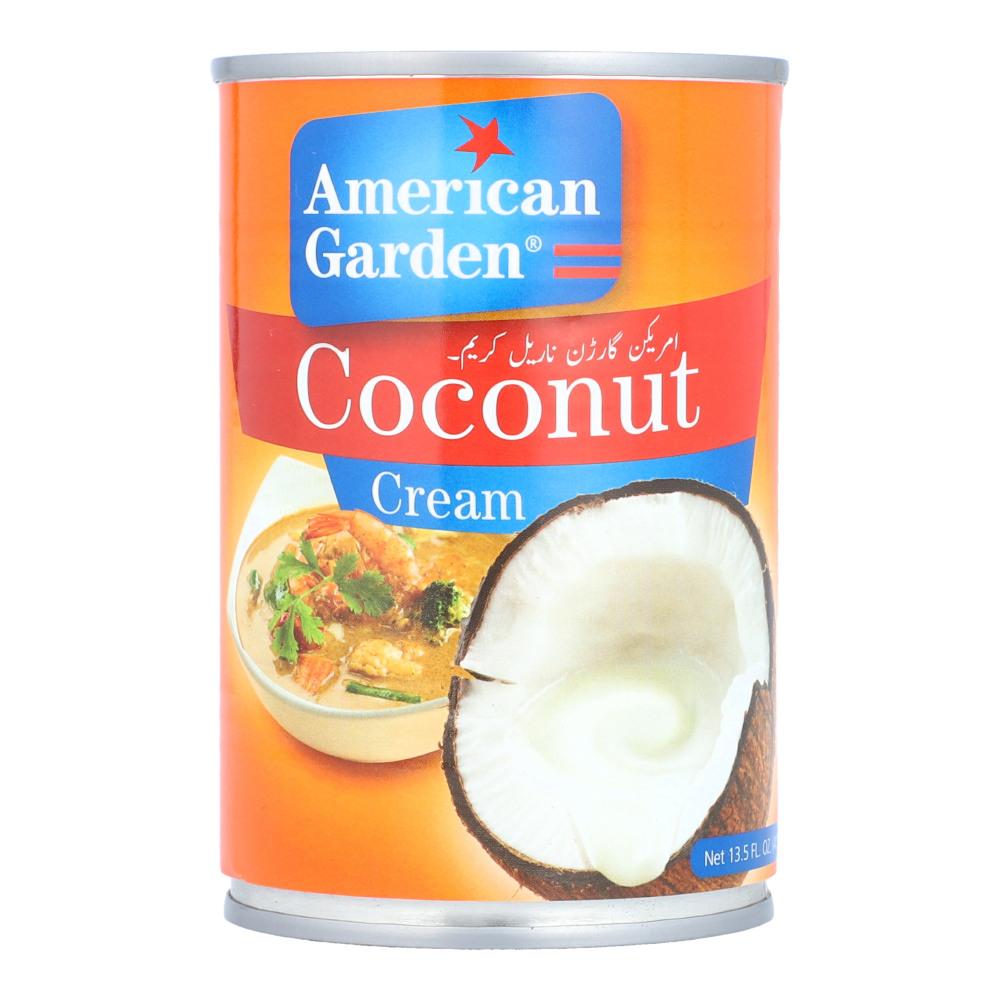 AMERICAN GARDEN COCONUT CREAM TIN 400 ML Default Title - MamasJan Grocery
