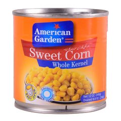 AMERICAN GARDEN SWEET CORN WHOLE KERNEL 340 GM Default Title - MamasJan GroceryFoods