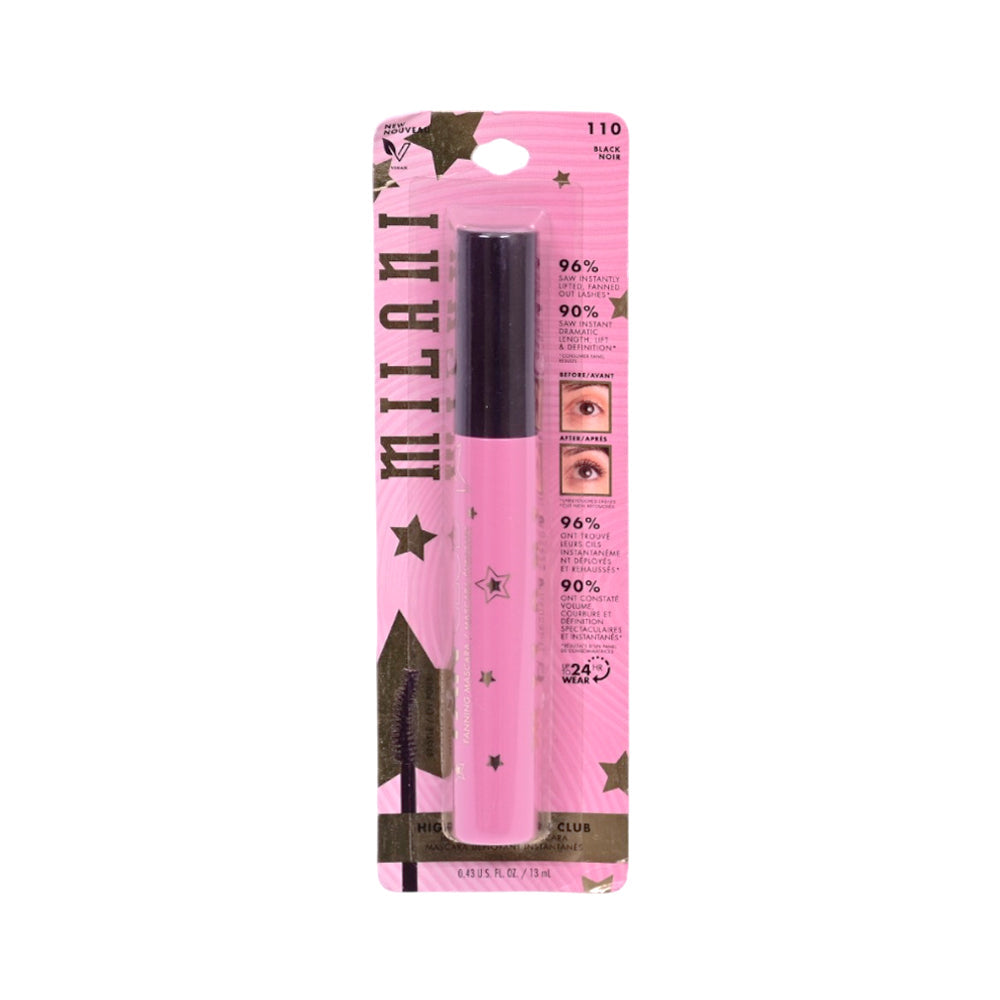 MILANI HIGHLY RATED ANTI GRAVITY MASCARA 110 BLACK 13ML Default Title - MamasJan Makeup