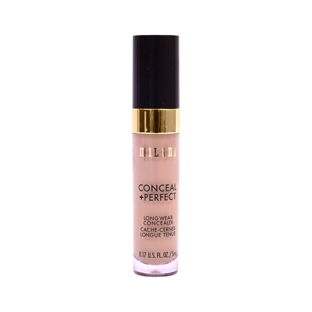 MILANI CONCEALER + PERFECT LONG WEAR 140 PURE BEIGE 5 ML Default Title - MamasJan Makeup