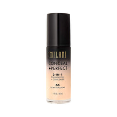 MILANI CONCEALER FOUNDATION 2 IN 1 LIGHT NATURAL 30 ML Default Title - MamasJan Makeup