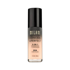 MILANI CONCEALER FOUNDATION 2 IN 1 00A PORCELAIN 30 ML Default Title - MamasJan Makeup