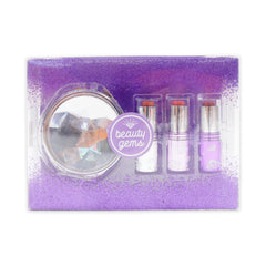 BEAUTY GEMS MIRROR WITH LIP BALM SET Default Title - MamasJan Makeup