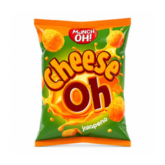MUNCH OH CHEESE OH JALAPENO 65 GM Default Title - MamasJan GroceryFoods