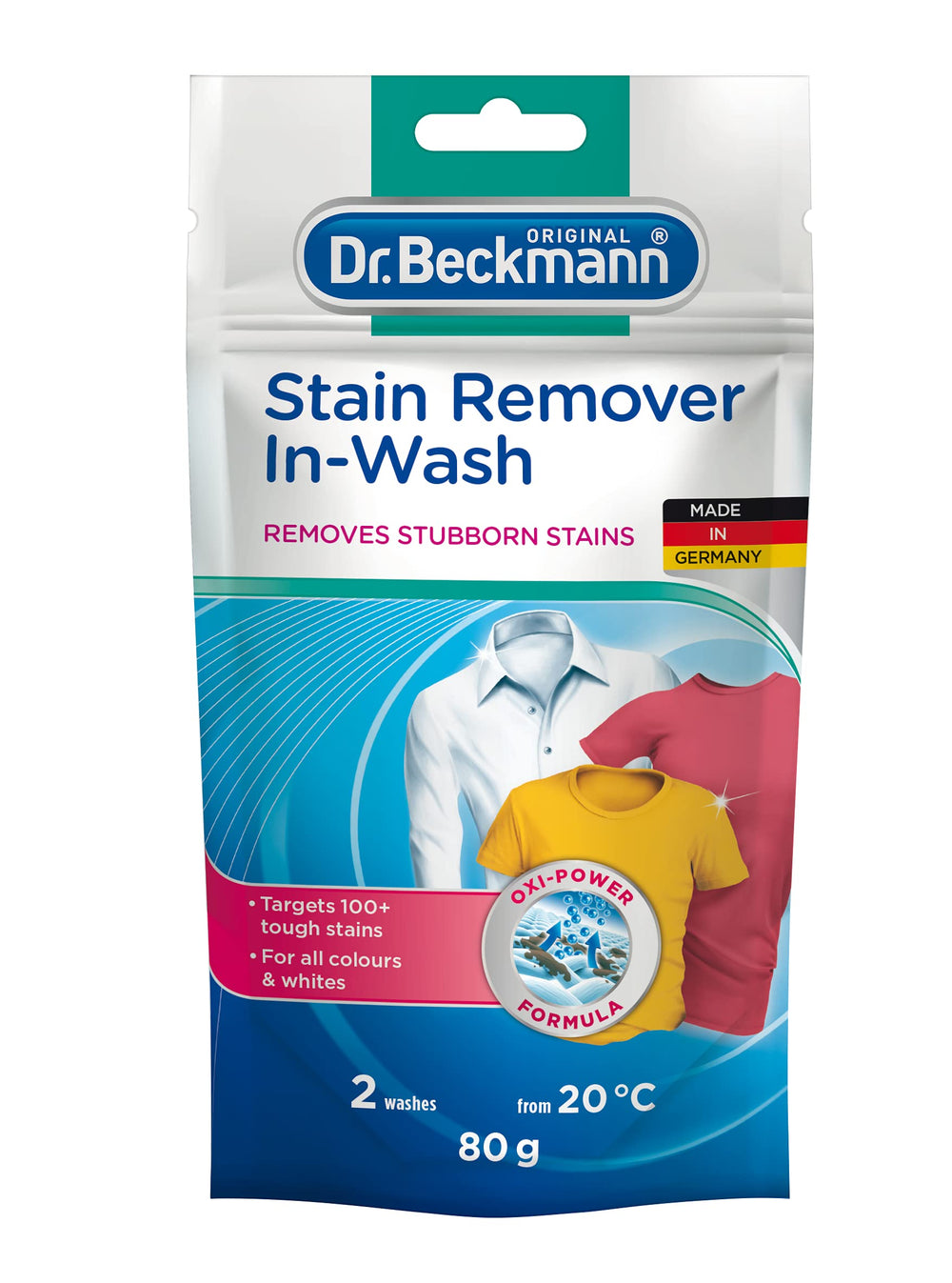 DR BECKMANN STAIN REMOVER IN-WASH POUCH 80 GM Default Title - MamasJan Grocery Nonfood