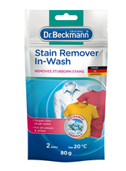 DR BECKMANN STAIN REMOVER IN-WASH POUCH 80 GM Default Title - MamasJan Grocery Nonfood