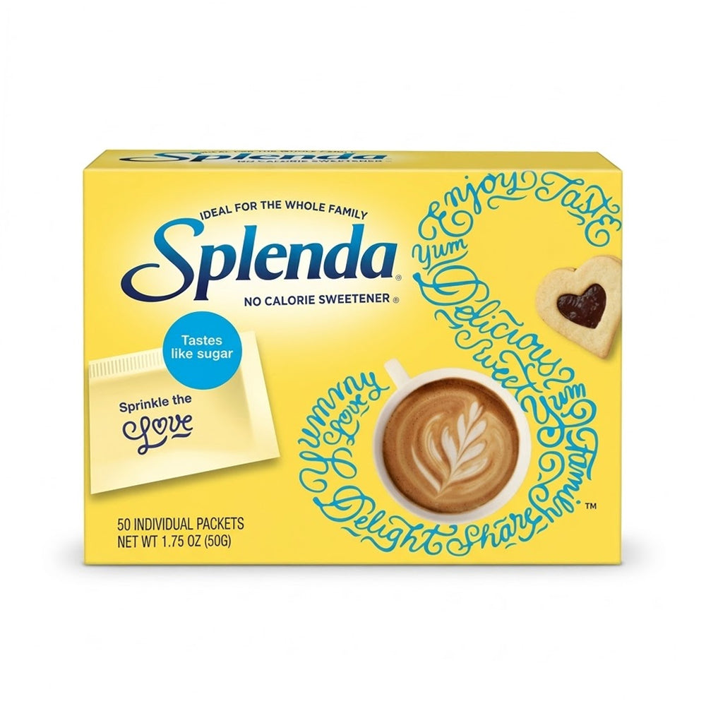 SPLENDA SWEETNER PACKET 50G Default Title - MamasJan Grocery Food