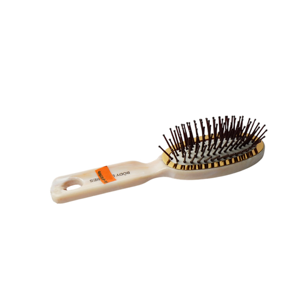 BODY LUXURIES HAIR BRUSH HB3001 OFFWHITE Default Title - MamasJan Grocery Nonfood