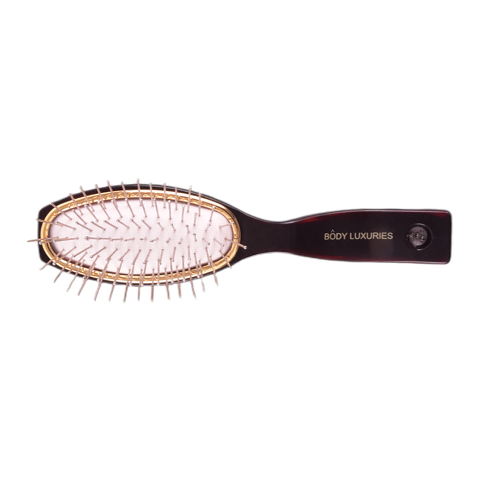 BODY LUXURIES HAIR BRUSH HB3007 BROWN Default Title - MamasJan Grocery Nonfood