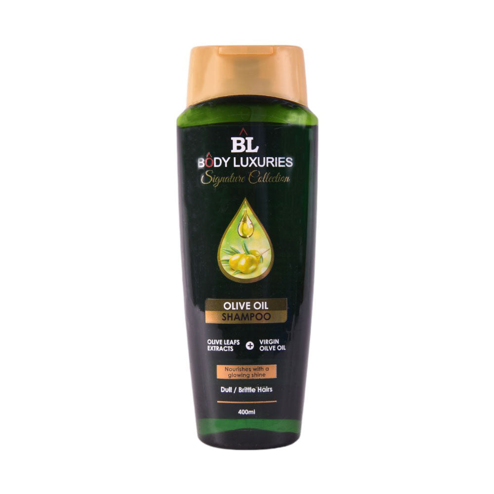 BODY LUXURIES HAIR SHAMPOO OLIVE OIL 400ML Default Title - MamasJan Grocery Nonfood