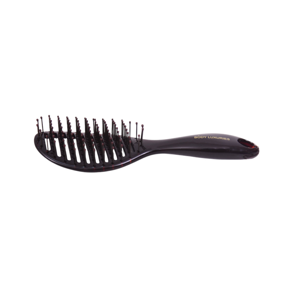 BODY LUXURIES HAIR BRUSH HB3010 BROWN Default Title - MamasJan Grocery Nonfood