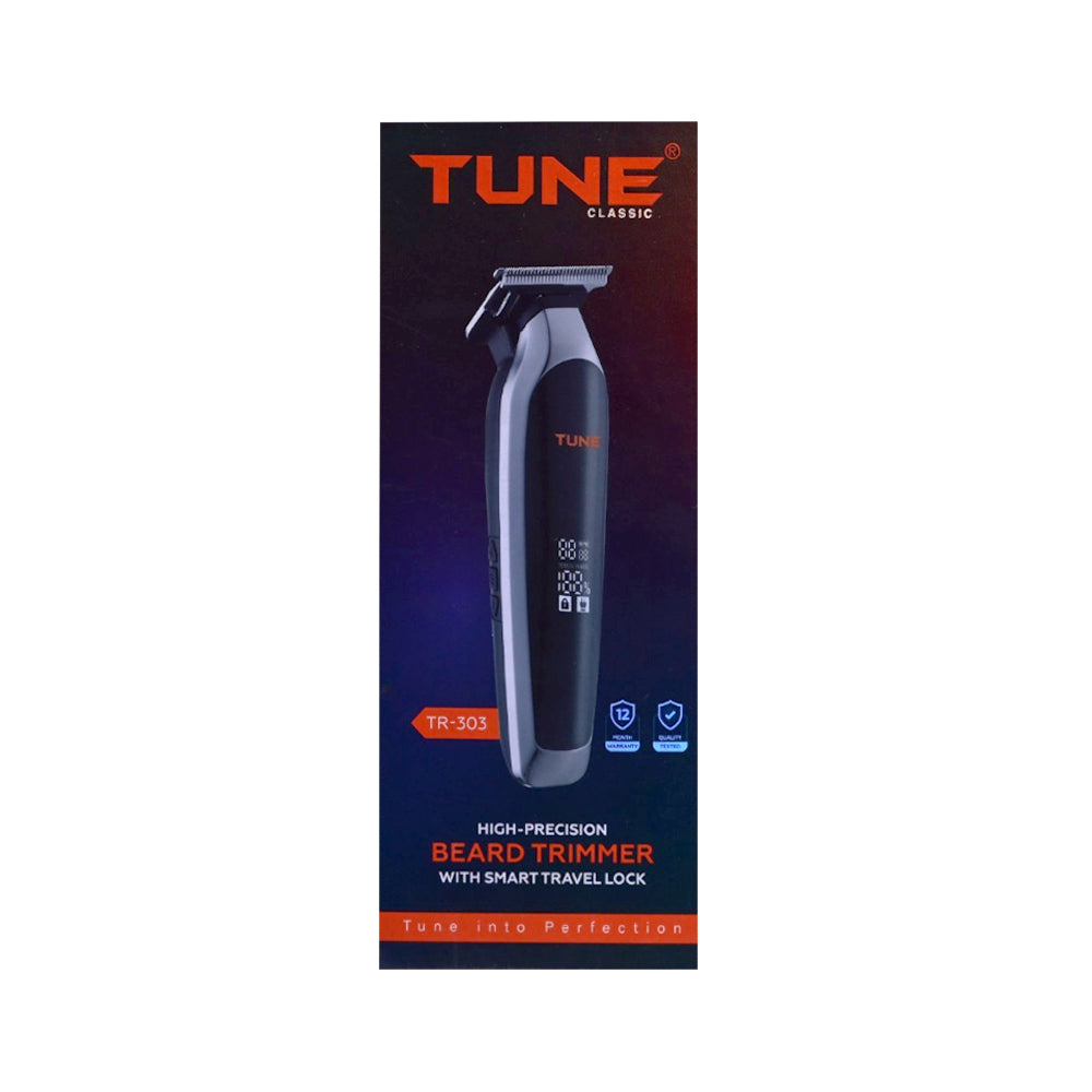TUNE HAIR TRIMMER TR-303 SMART TRAVEL LOCK Default Title - MamasJan Electronics