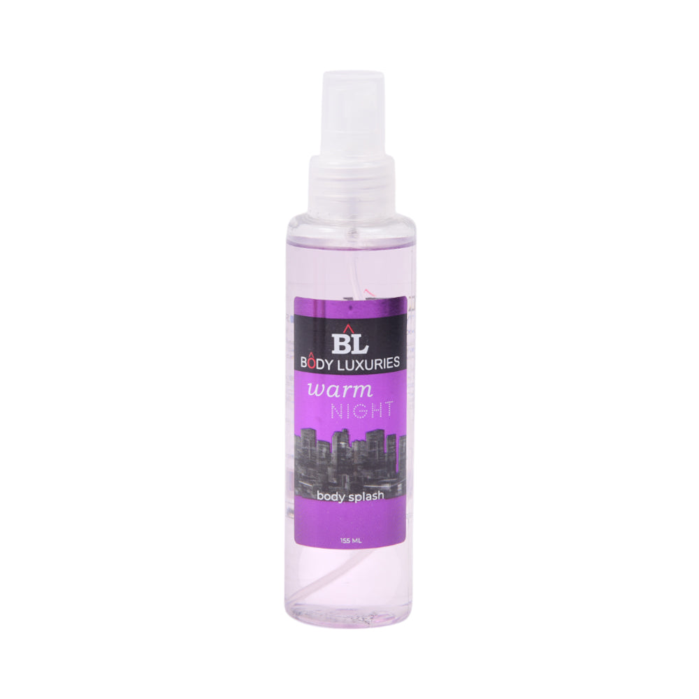 BODY LUXURIES BODY SPLASH WARM NIGHT 155 ML Default Title - MamasJan Grocery Nonfood