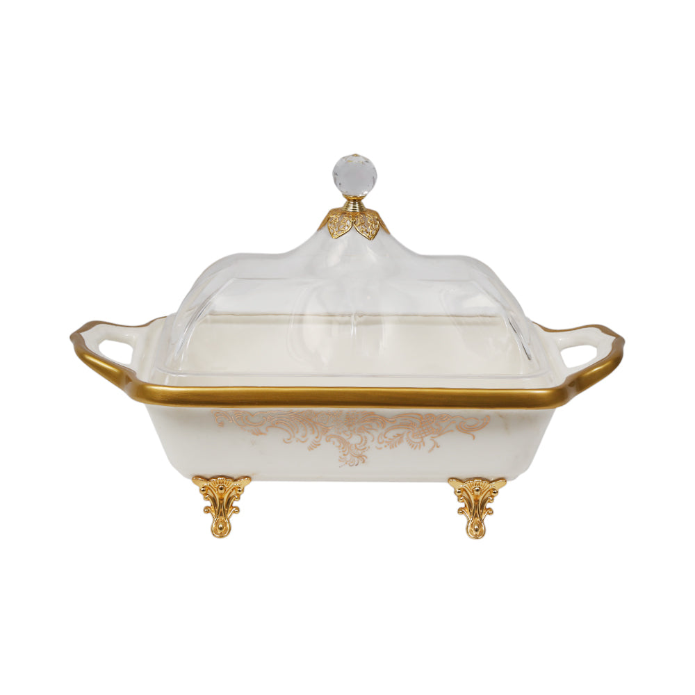 DISH SERVING ROYAL BISTRO IR 1290L-15 Default Title - MamasJan Crockery
